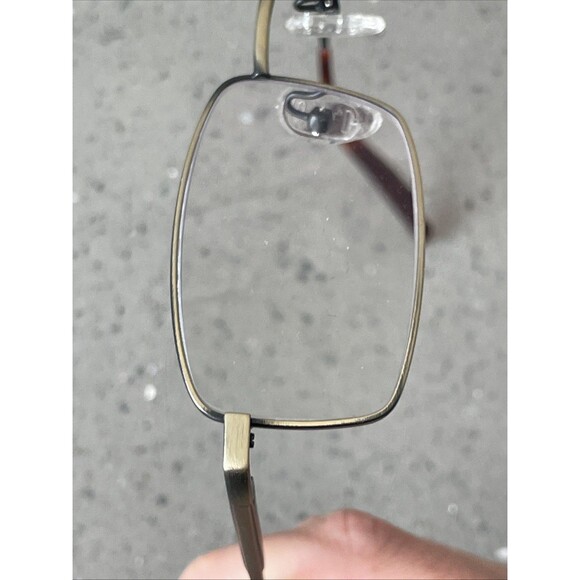 Eyebuydirect Tab Gunmetal Rectangle Eyeglasses Frames ONLY 52-17-138 C2 - Picture 11 of 12
